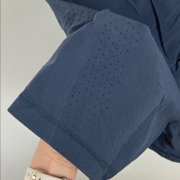 NEW Mack Weldon Performance Technical Shorts‎ Blue Size Large Laser Ventilation - Picture 7 of 13